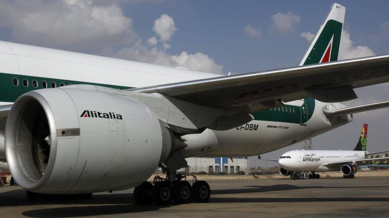 Alitalia letalo letalska družba
