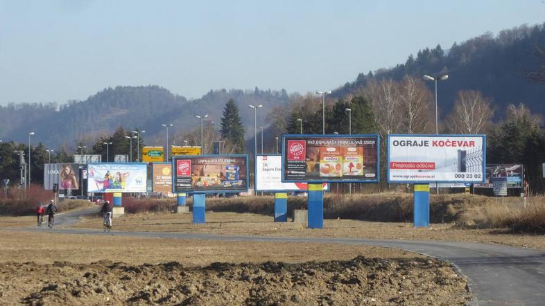 Reklamni panoji na Celjskem