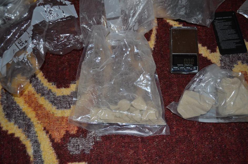 Zasežena heroin in kokain 