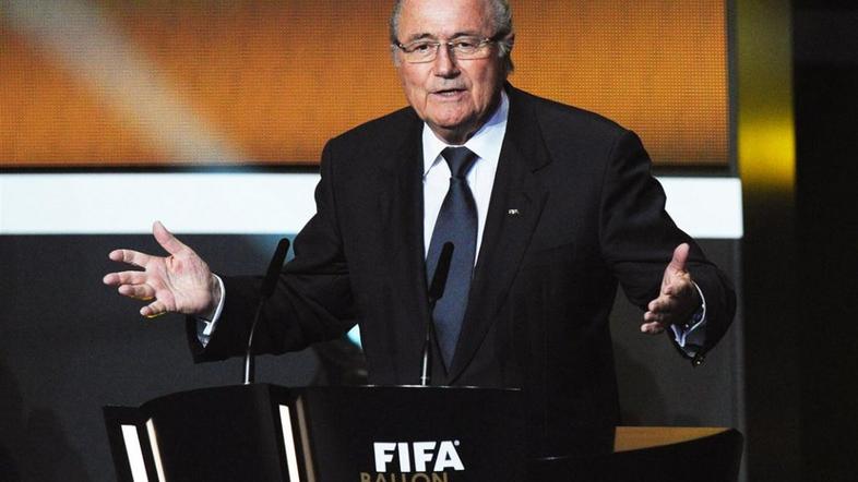 Blatter Fifa zlata žoga podelitev nagrada Zürich prireditev