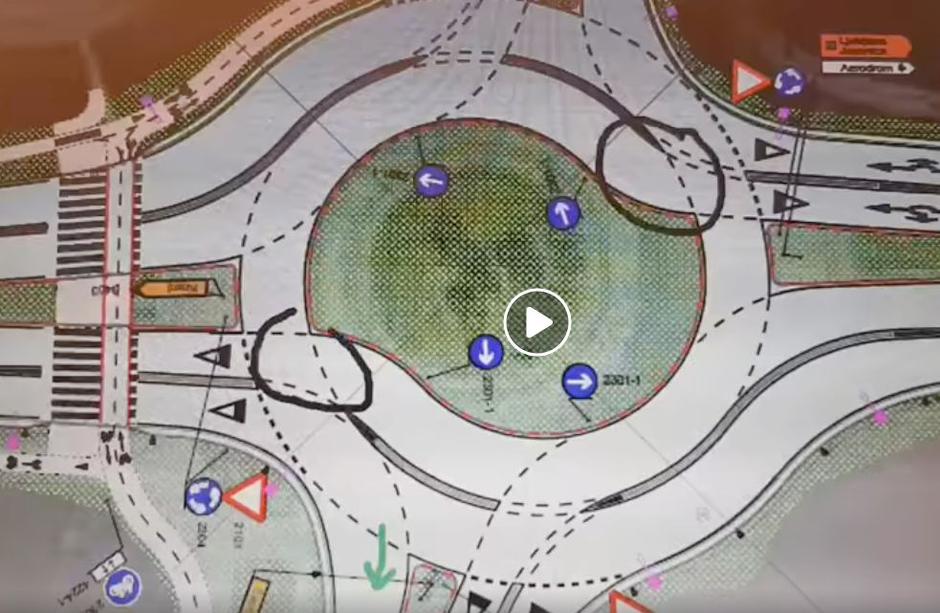 krožišče | Avtor: Policija