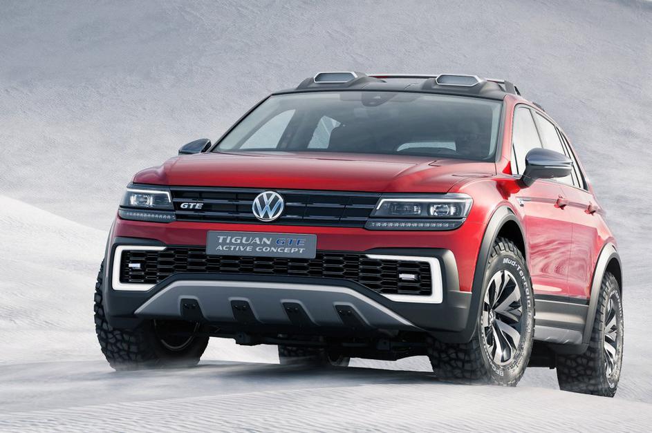 VW tiguan GTE active concept