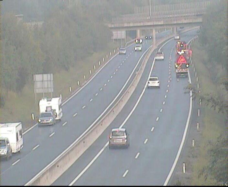  | Avtor: A2/E61, Karavanke - Ljubljana, odsek Lipce - Lesce, pogled proti Jesenicam