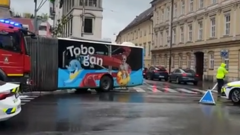 Nesreča v Ljubljani