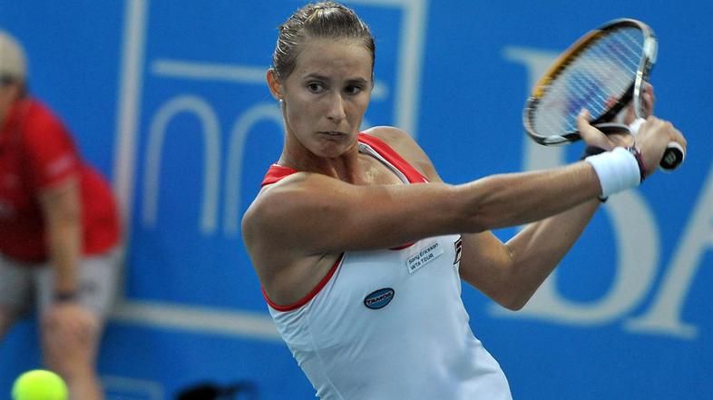 Hercogova je spet izpadla zelo zgodaj, tokrat sicer proti 18. igralki sveta. (Fo