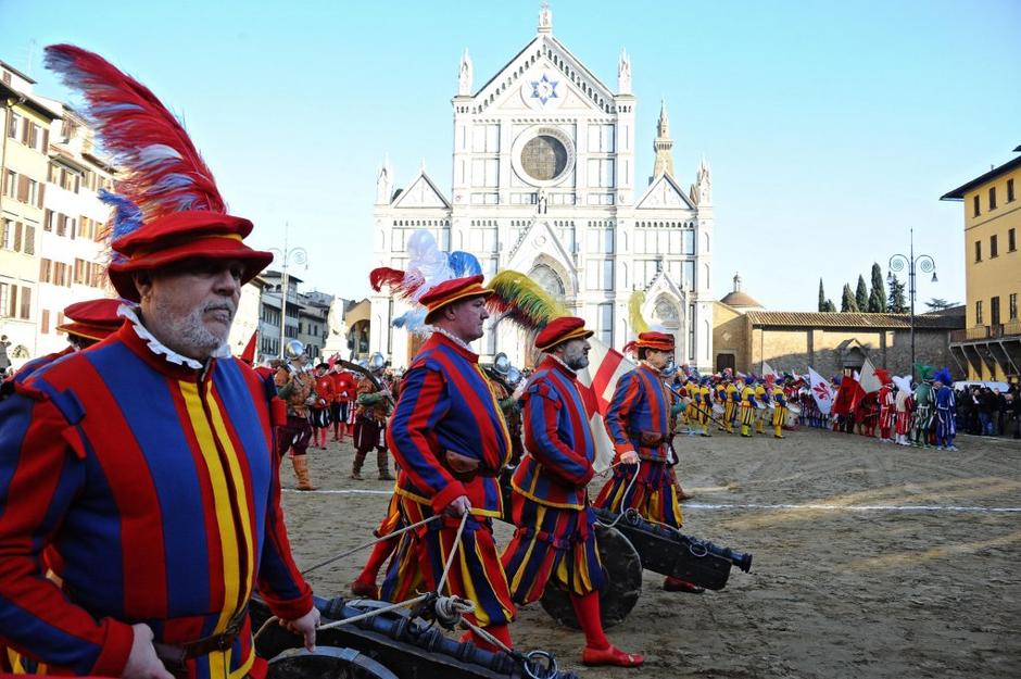 calcio storico, Firence | Avtor: EPA