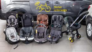 Test otroških avtosedežev 2024