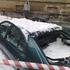 sneg, snegobran, uničeni avtomobili, gosposvetska ulica, ljubljana