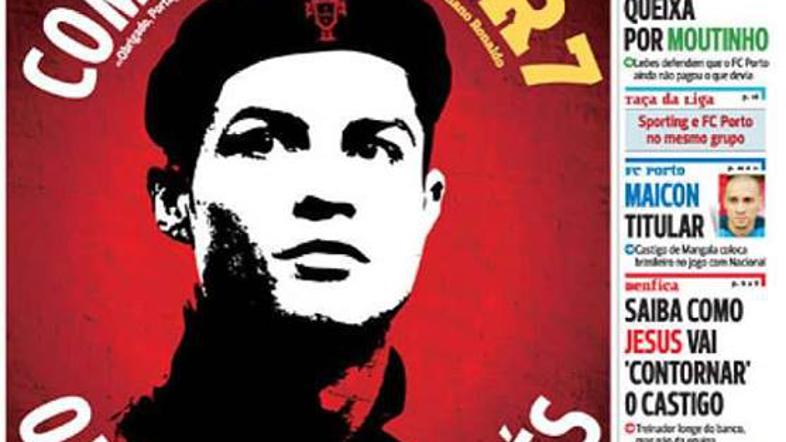 Ronaldo komandant A Bola naslovnica Che Guevara Portugalska Real Madrid