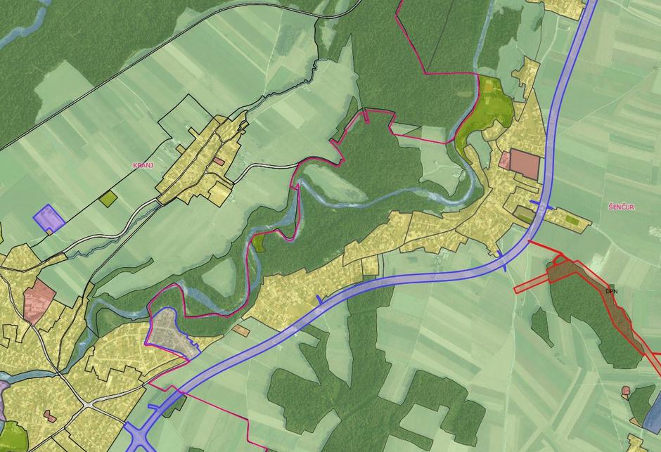 državna cesta Britof-Hotemaže, Mestna občina Kranj, Šenčur | Avtor: 