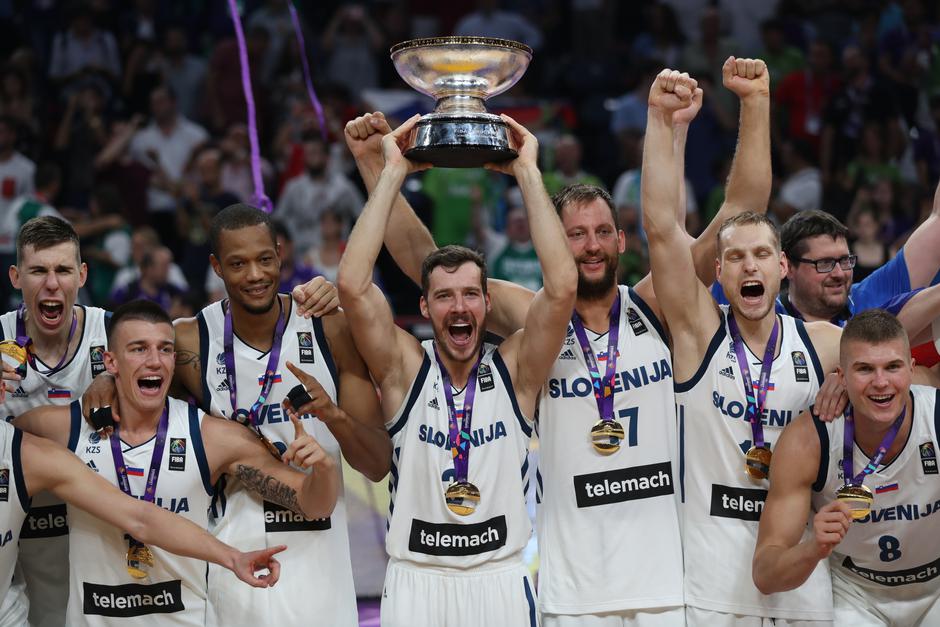 Finale Eurobasket, Slavje | Avtor: Epa
