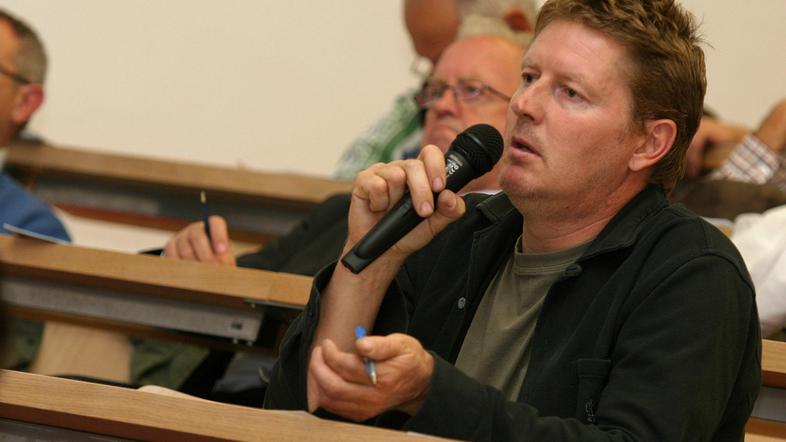 David Stepan je menil, da tretji pomol v Luki Koper ni potreben. Ankarančani pre