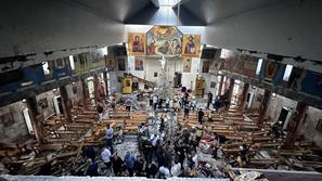 samomorilski napad cerkev v Damasku