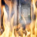 požar stavba ogenj