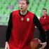 Union Olimpija Galatasaray trening Stožice Darius Songaila Darius Songaila
