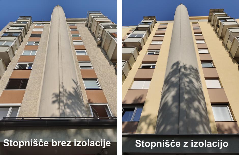 Fasada stopnišče blok | Avtor: D. J.