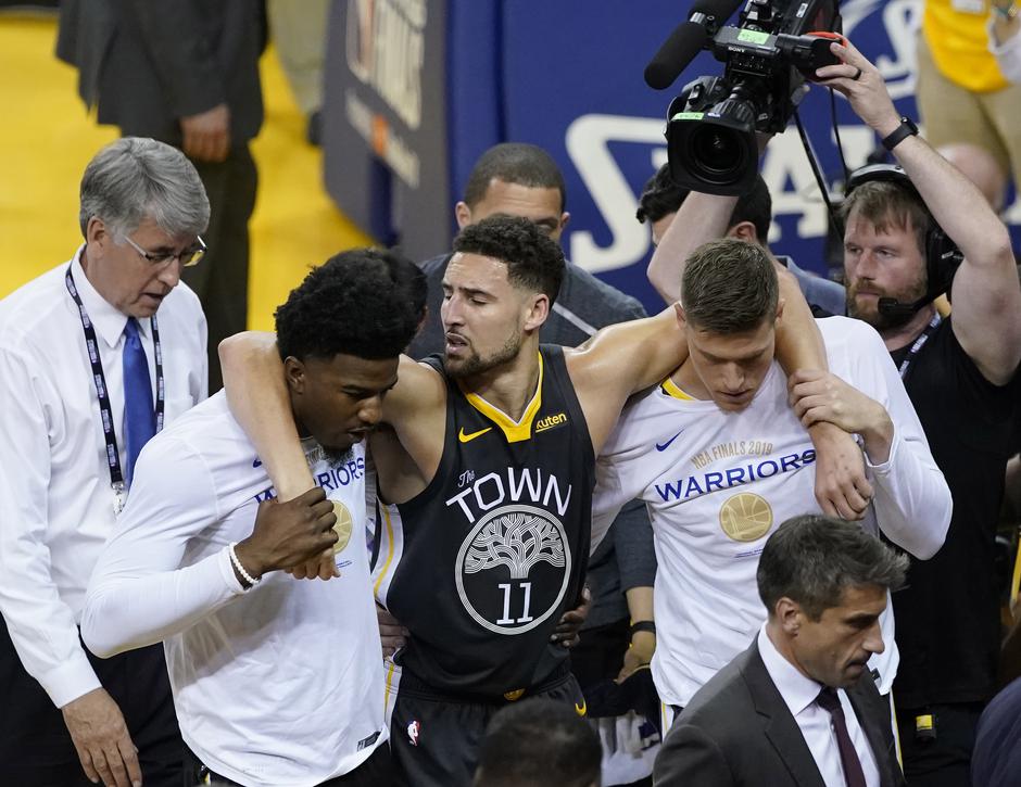 Klay Thompson Golden State Warriors Toronto Raptors | Avtor: Epa