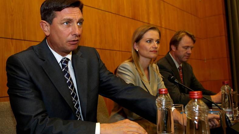 tribuna, Borut Pahor, Katarina Kresal, Gregor Golobi%C4%8D