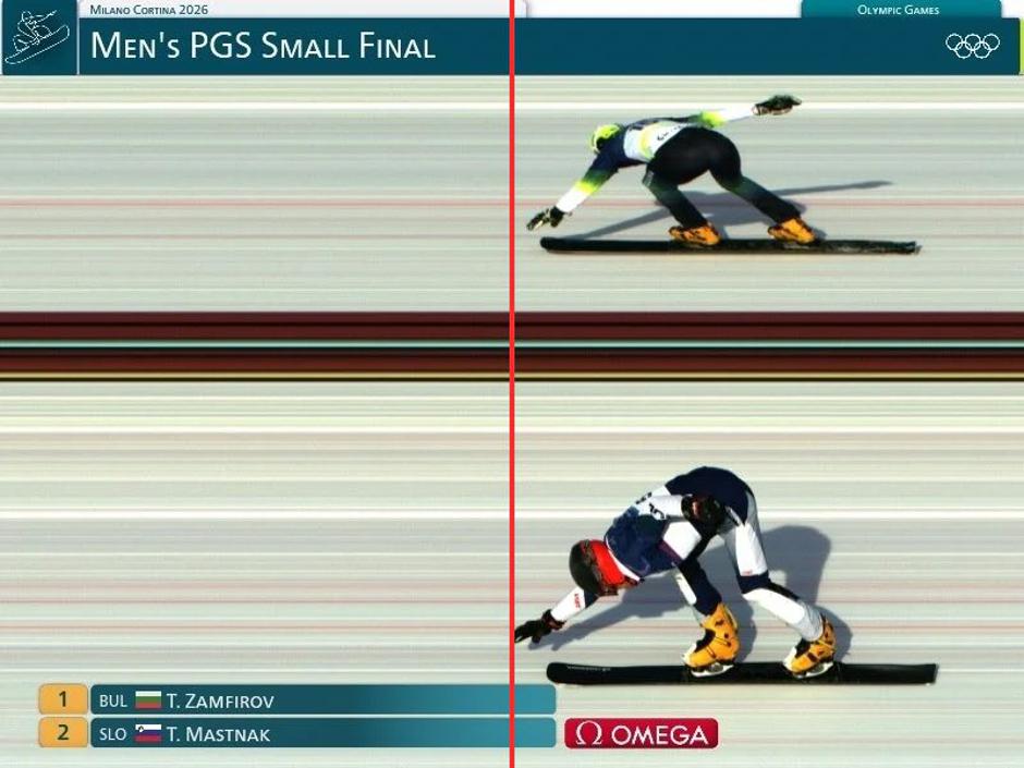 Mastnakov fotofiniš | Avtor: Twitter