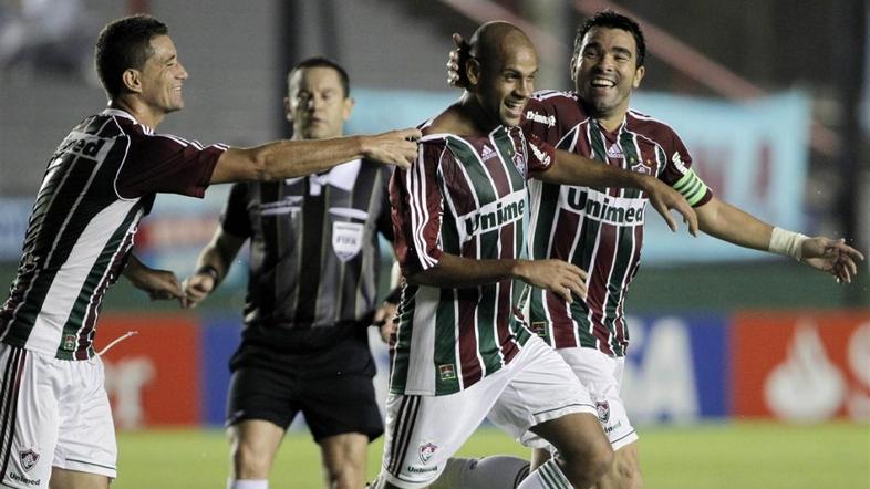 Deco Thiago Nieves Carlinhos Arsenal Fluminense Copa Libertadores