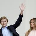 Barron in Melania