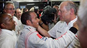 Lewis Hamilton, Ron Dennis