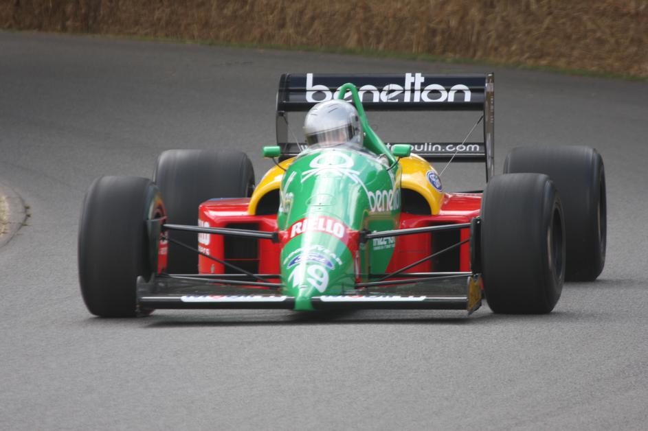 najlepše poslikani dirkalniki formula 1 1988 Benetton 