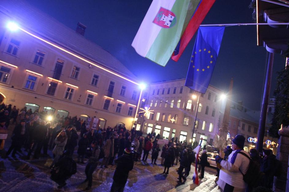 Protest v Ljubljani