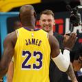 LeBron James in Luka Dončić