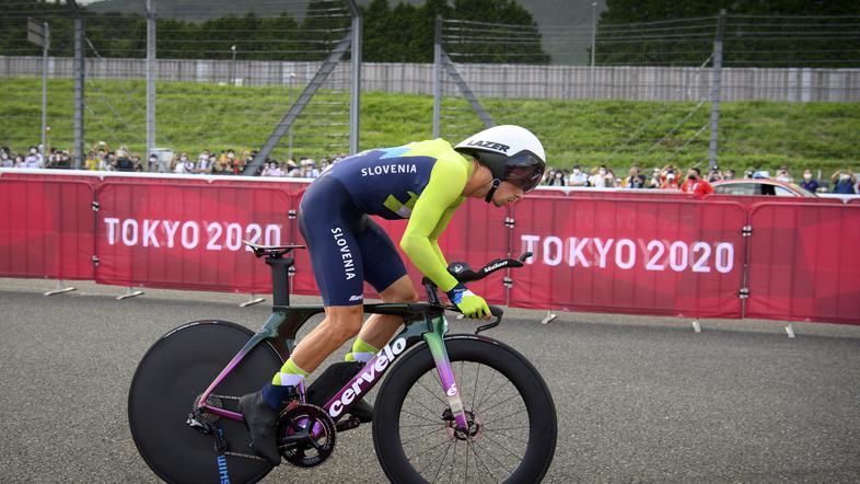 Primož Roglič kronometer Tokio 2020