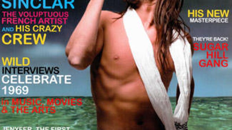 Naslovnica revije Playbob, ki jo je izdal ob izidu aktualnega albuma Born in 69.