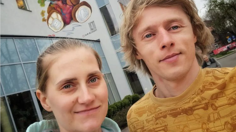 Kubacki z ženo Marto