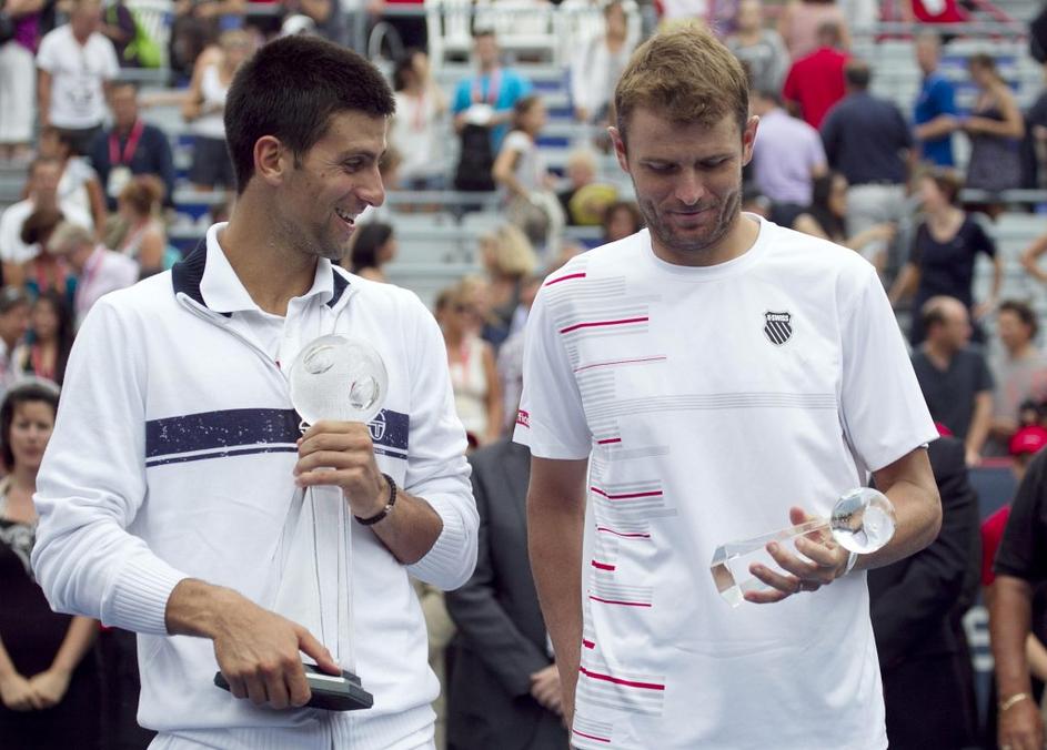 Novak Djoković Montreal Mardy Fish