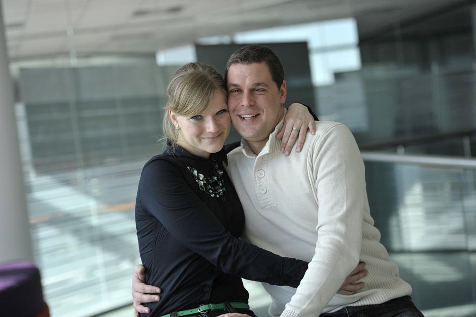 Maja Lesjak in Marko Čujež