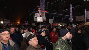 Protest v Mariboru