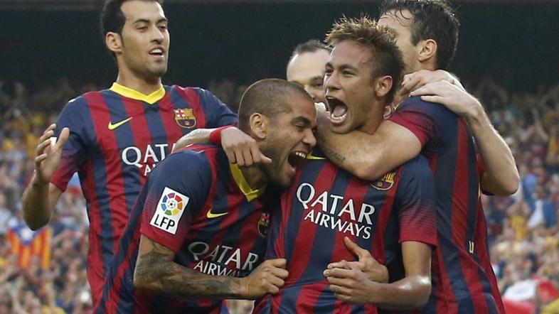 Neymar Alves Barcelona Real Madrid