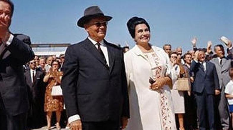 Josip in Jovanka Broz (Foto: 24sata)