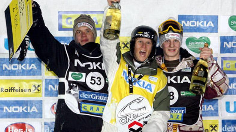 Stefan Gimpl se je z novo zmago še utrdil v vrhu svetovnega pokala.