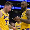 LeBron James Luka Dončić LA Lakers