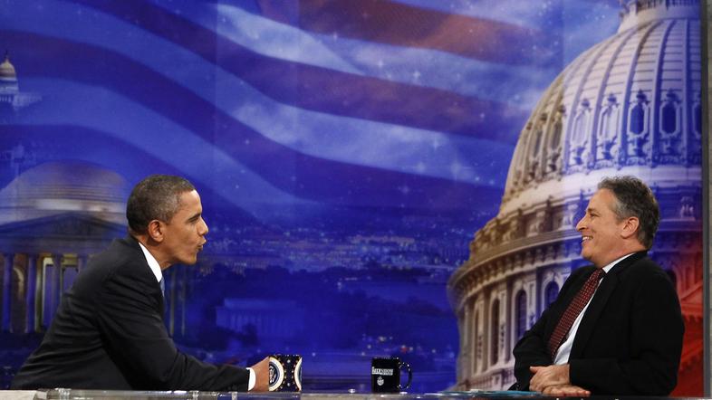 Jon Stewart, Barack Obama, The Daily Show