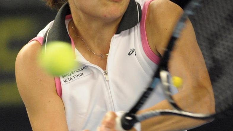 Dvoboje za pokal Fed bo v soboto ob 16.00 začela Katarina Srebotnik. (Foto: EPA)