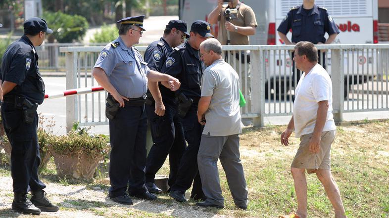 Joško Joras, meja, gladovna stavka, Sečovlje, meja