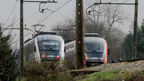 Slovenija 29.03.11, nesreca, vlak, zeleznica, policija, preiskava, foto: nik rov