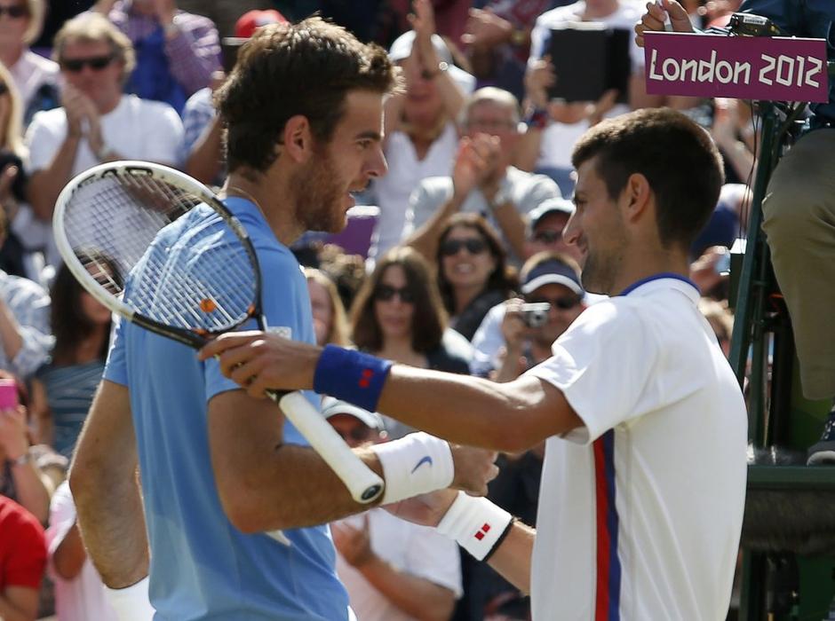 juan martin del potro novak šoković london 2012 | Avtor: Reuters