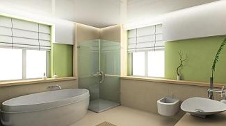 Če ste ponosni lastnik velike kopalnice, si lahko čas čiščenja brez slabe vesti 