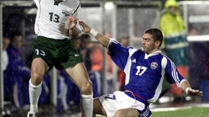 Mladen Rudonja Nikola Lazetic Slovenija Jugoslavija Beograd Partizan stadion JNA