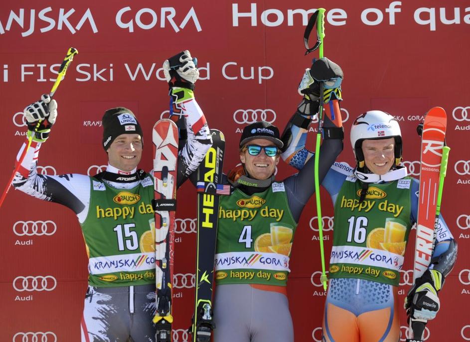 Ligety Raich Kristoffersen veleslalom pokal Vitranc Kranjska Gora