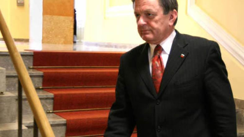 Član preiskovalne komisije in poslanec SLS Josip Bajc po seji