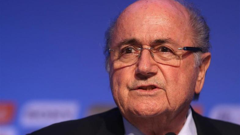 Blatter SP 2014 pred žrebom Costa do Sauipe resort Sao Joao da Mata Bahia