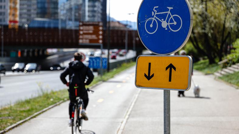 kolesarska steza, kolesar